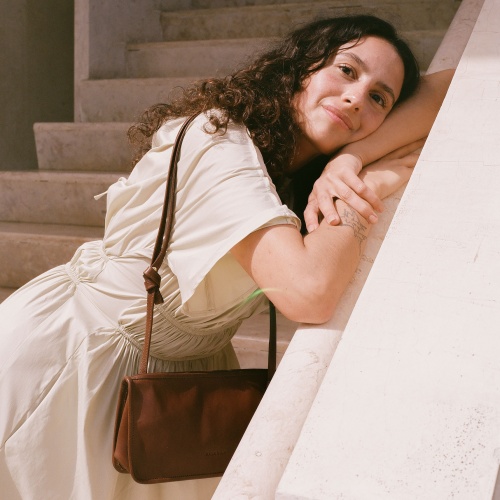 Suzanne Bag M, brown #843